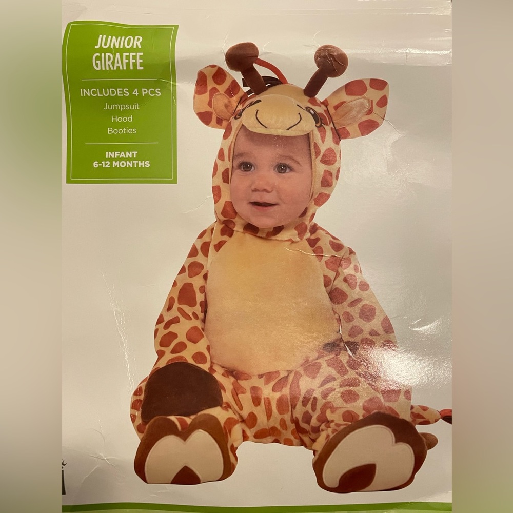 Infant 6-12 month Giraffe Costume